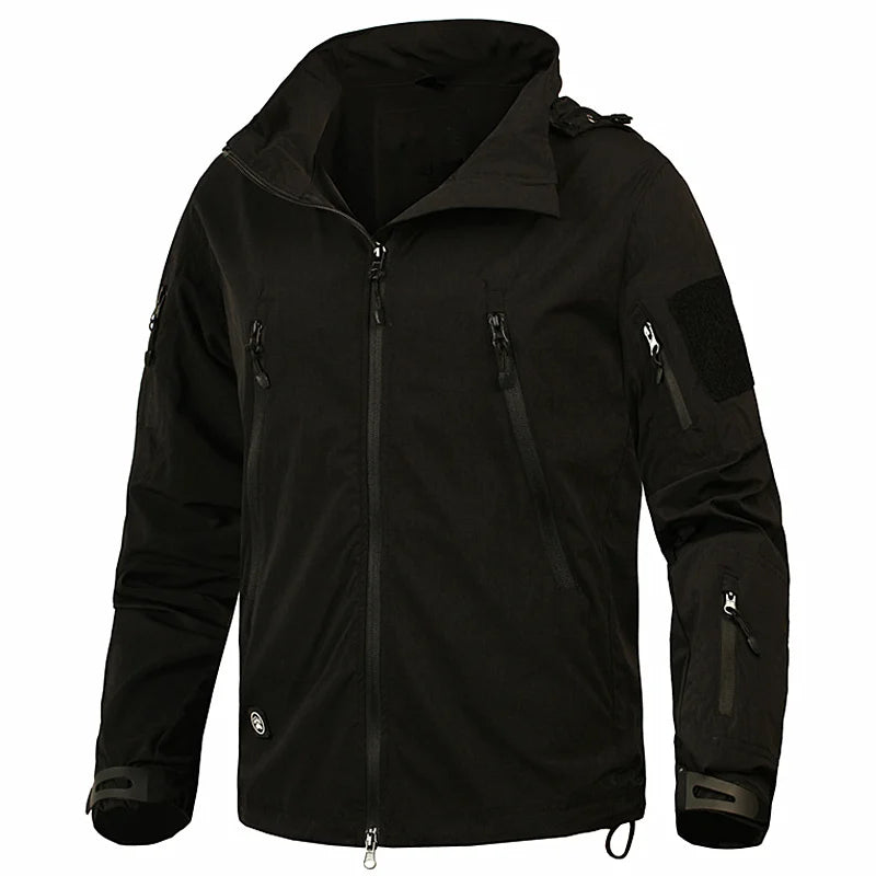 Jachetă marca MEGE -all seasons - pentru barbati - îmbrăcăminte militară, îmbrăcăminte tactică, îmbrăcăminte de vânt din nailon, respirabilă, ușoară