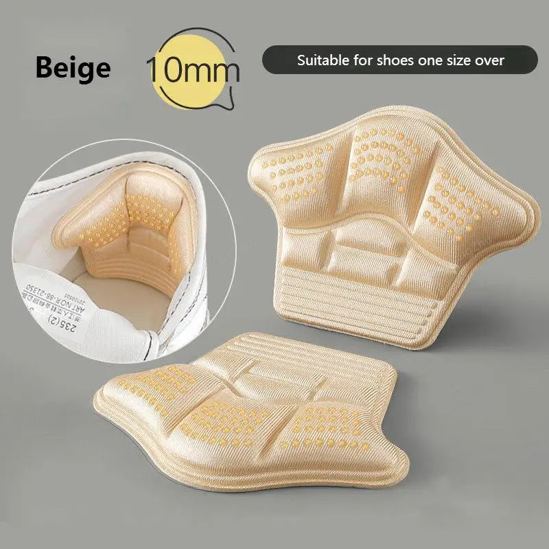 Heel Stickers Heel Protectors Sneaker Shrinking Size Insoles Anti-wear Feet Shoe Pads Adjust Size High Heel Cushion Inserts