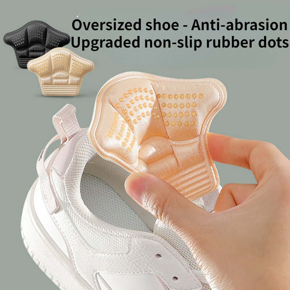 Heel Stickers Heel Protectors Sneaker Shrinking Size Insoles Anti-wear Feet Shoe Pads Adjust Size High Heel Cushion Inserts