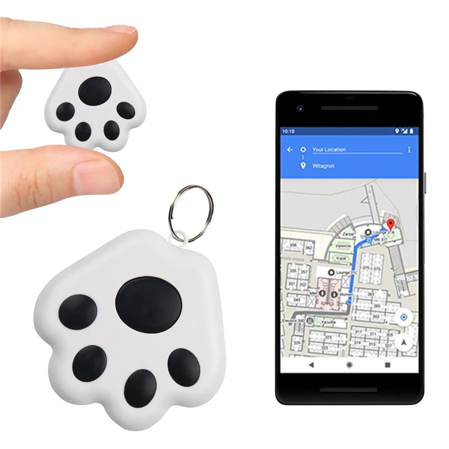 Mini GPS Tracker Bluetooth 5.0 Dispozitiv anti-pierdere - Urmărire portofel pentru IOS/Android Smart Finder