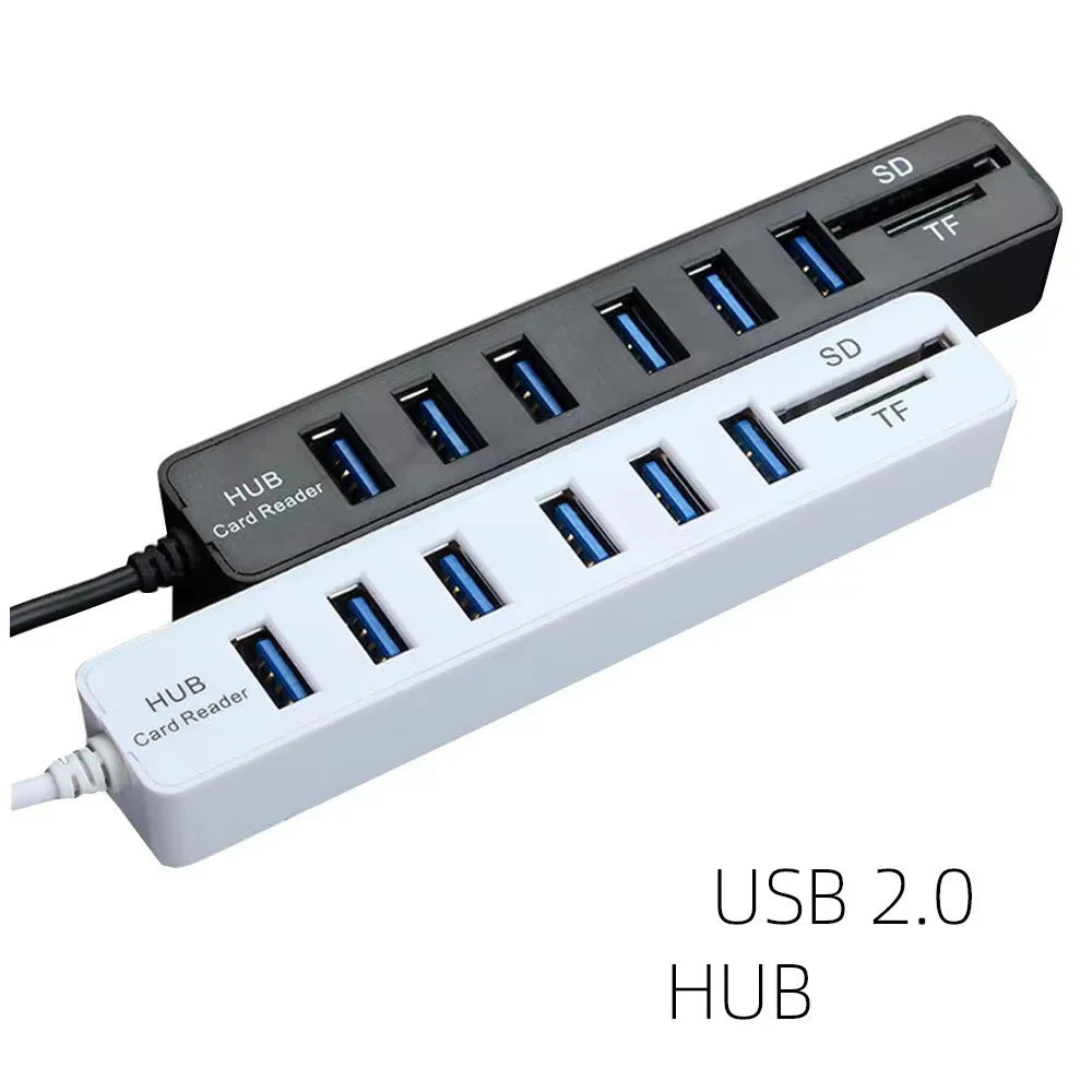 Prelungitor / Splitter cu 6 port-uri USB - 1m L