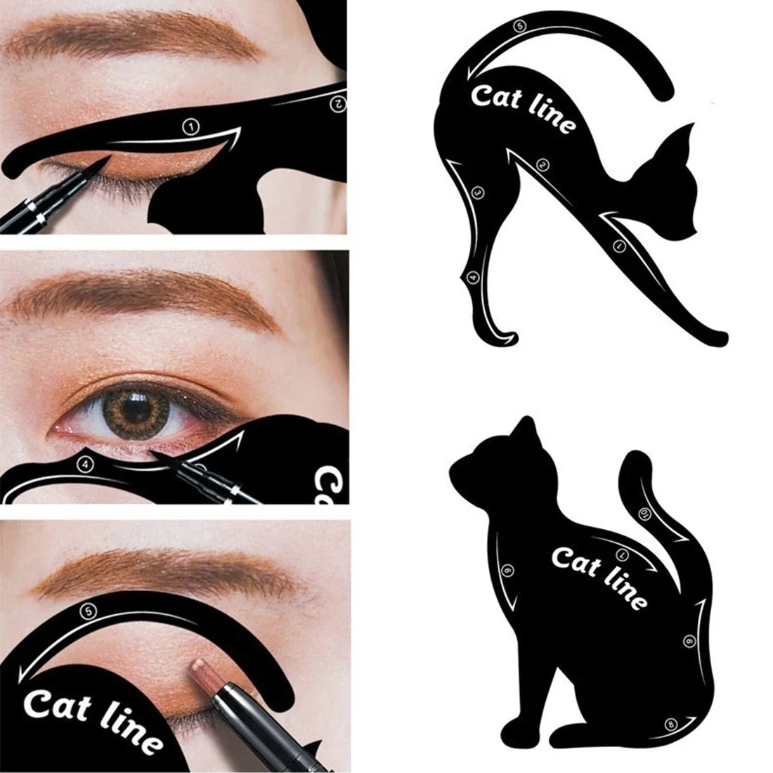 New Waterproof Black Liquid Eyeliner Pencil Big Eyes Makeup Long-lasting Eye Liner Pen Make up Smooth Fast Dry Eye Cosmetic Tool