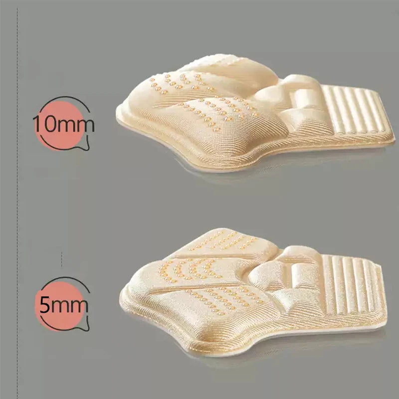 Heel Stickers Heel Protectors Sneaker Shrinking Size Insoles Anti-wear Feet Shoe Pads Adjust Size High Heel Cushion Inserts