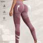 Women's High-Waisted Seamless Sports Leggings, Slimming Tummy Control Athletic Pants For Gym, Running, Yoga - Multi-Color, High Elasticity for fall & winter