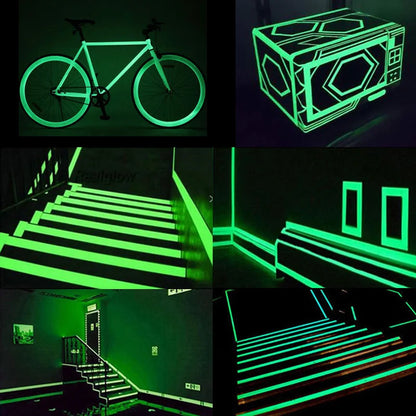 3M Bandă luminoasă Bandă de avertizare Glow In The Dark Autocolante de perete Camera de zi Dormitor Decorare interioară DIY Art Decal Fluorescent