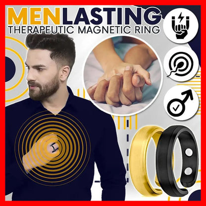 Inel Magnetic terapeutic si pentru slabit - Energy Magnetic Tourmaline Ring Bijuterii pentru îngrijirea sănătății pentru bărbați, femei, inel, produs pentru slăbire, inel magnetic