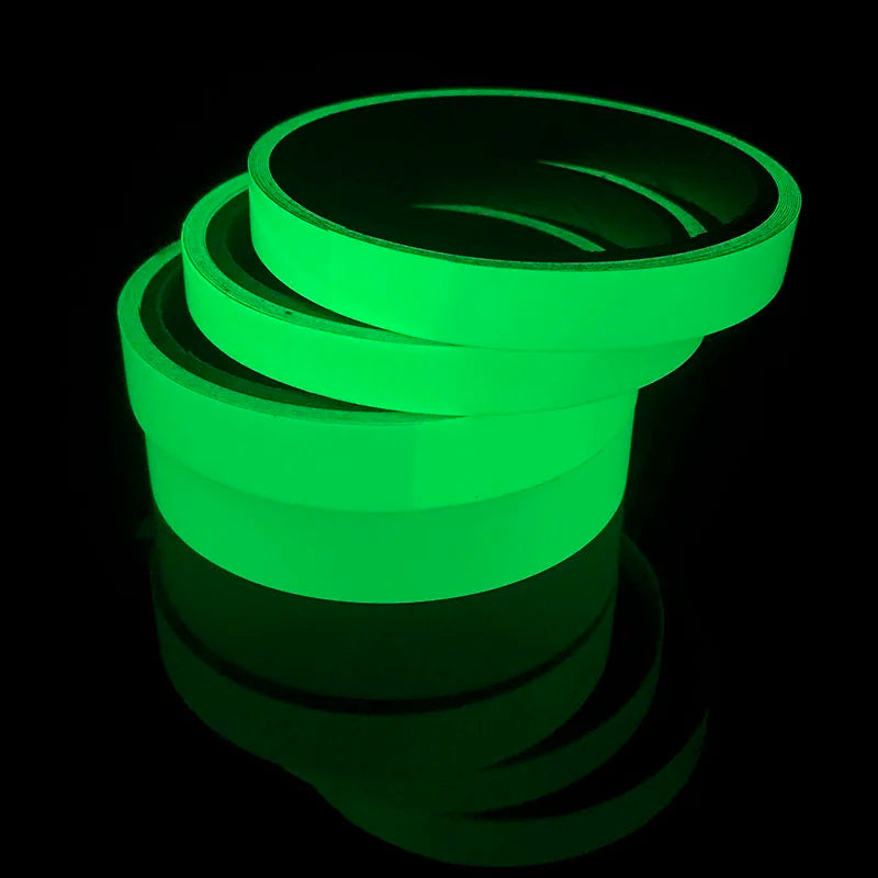 3M Bandă luminoasă Bandă de avertizare Glow In The Dark Autocolante de perete Camera de zi Dormitor Decorare interioară DIY Art Decal Fluorescent