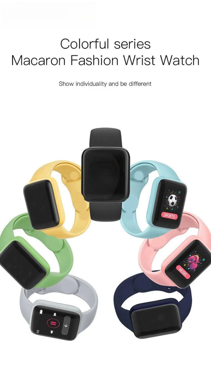 Smart Watch - Ceas inteligent reîncărcabil B37 Real Step Count Ceas fitness nou pentru bărbați și femei Conexiune telefonică Compatibilitate perfectă