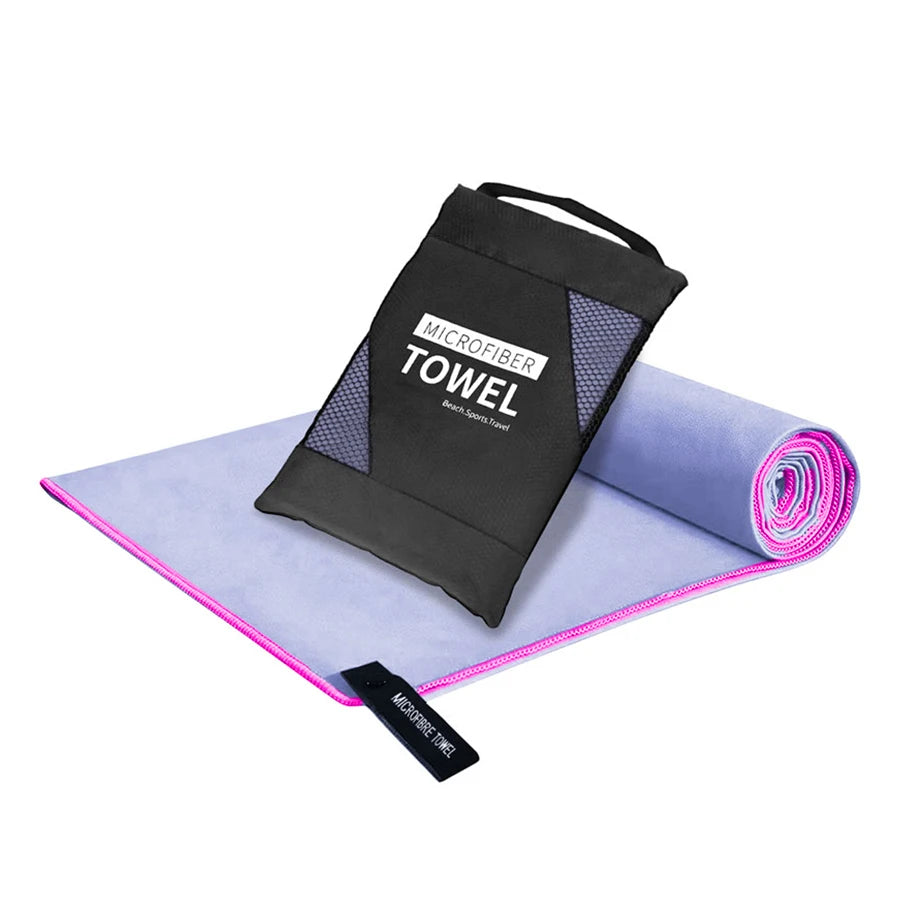 1-buc Prosop din microfibră cu uscare rapidă Prosop de călătorie moale ultra compact pentru camping, sală de sport, plajă, înot, yoga