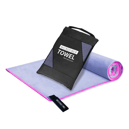 1-buc Prosop din microfibră cu uscare rapidă Prosop de călătorie moale ultra compact pentru camping, sală de sport, plajă, înot, yoga