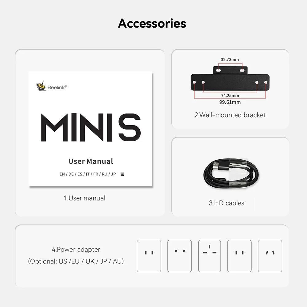 Beelink Mini S13 Intel Twin Lake N150 S12 Pro N100 Mini S N5095 Mini PC N95 8GB 128GB SSD Desktop Gaming Computer VS GMKtec G3