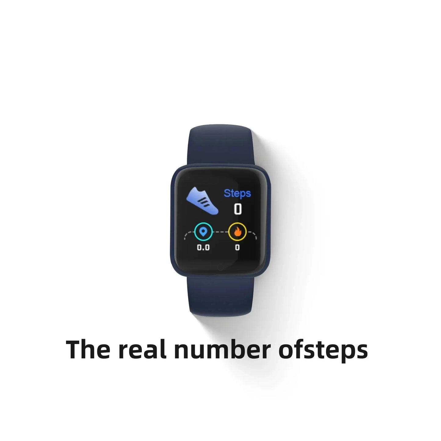 Smart Watch - Ceas inteligent reîncărcabil B37 Real Step Count Ceas fitness nou pentru bărbați și femei Conexiune telefonică Compatibilitate perfectă