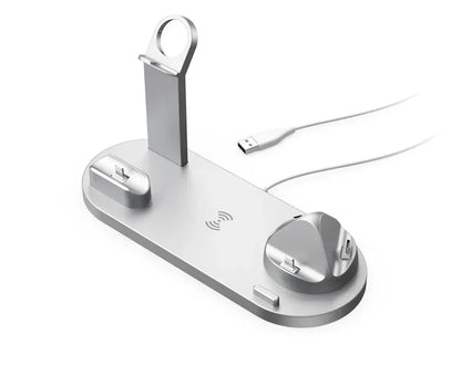 100W 7 în 1 suport încărcător Wireless Fast Charge pentru iPhone 15 14 13 12 11 XR Apple Watch Airpods Pro iWatch 9 8 7