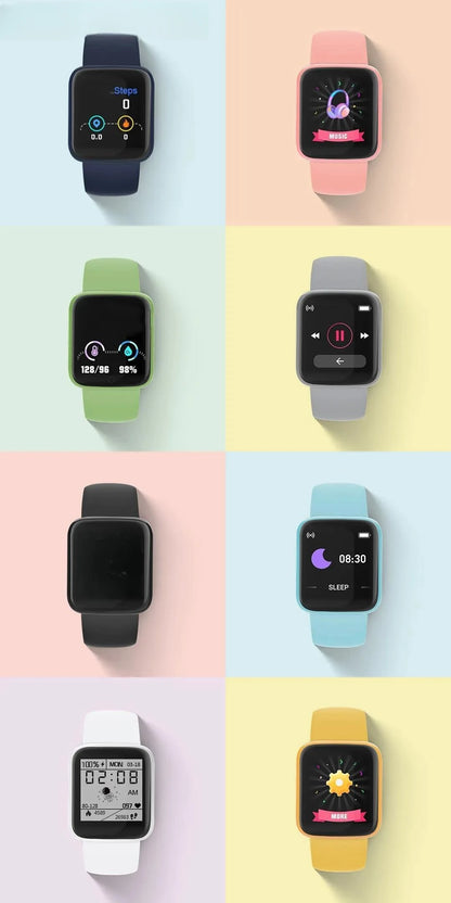 Smart Watch - Ceas inteligent reîncărcabil B37 Real Step Count Ceas fitness nou pentru bărbați și femei Conexiune telefonică Compatibilitate perfectă