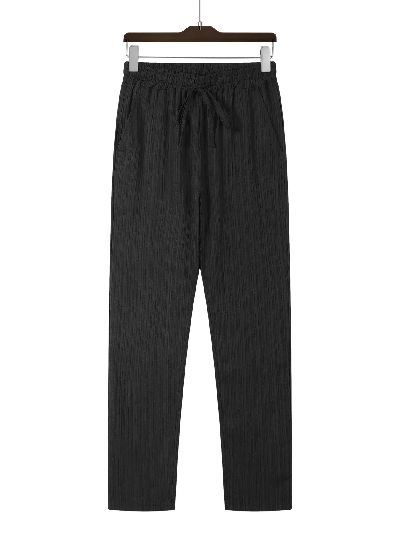 Pantaloni pentru Barbati - Material subtire si foarte comod - Design casual - Talie inalta