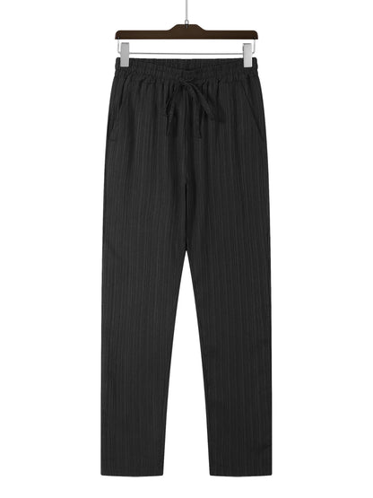 Pantaloni pentru Barbati - Material subtire si foarte comod - Design casual - Talie inalta