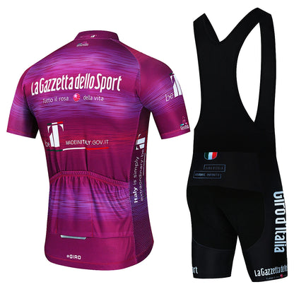 Giro D'ITALIA Pro Team Tricou pentru ciclism de vară sau Set Tricou Mtb cu mânecă scurtă Ciclismo Maillot Îmbrăcăminte pentru bărbați Ciclism