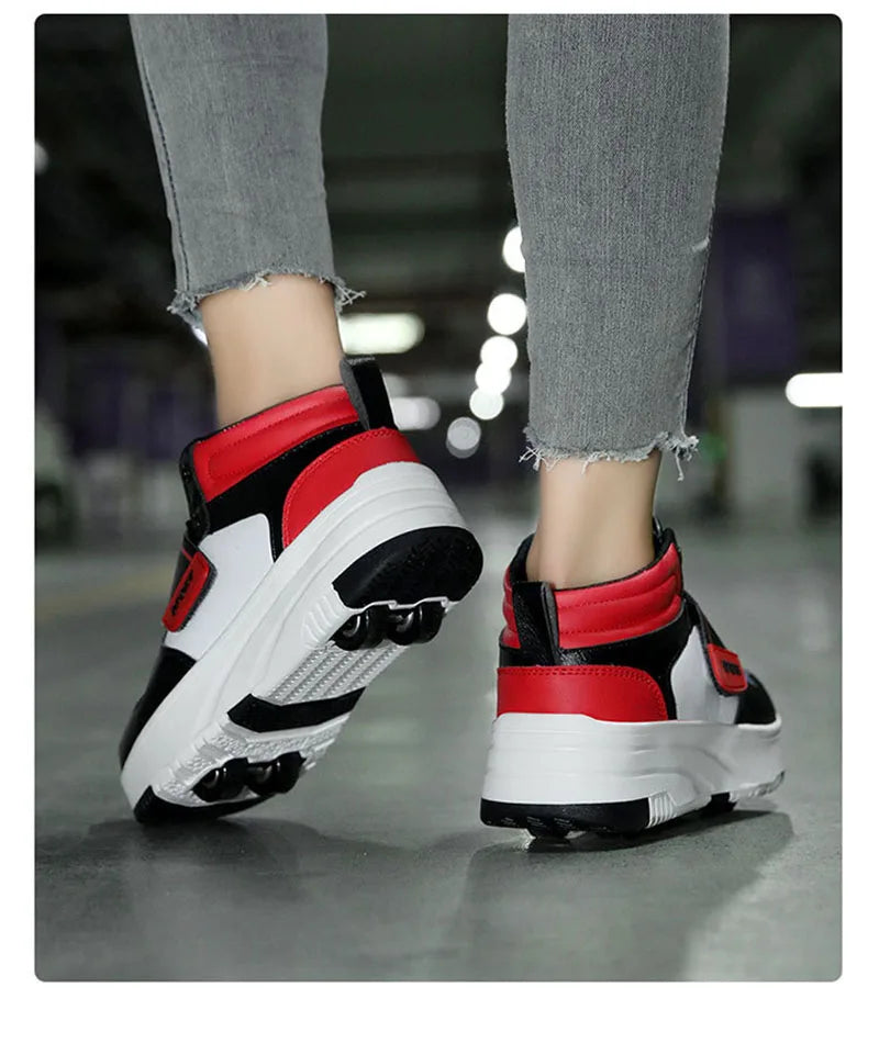 Heelys - Pantofi cu role pentru copii Baieti/Fete Pantofi sport cu 4 roți