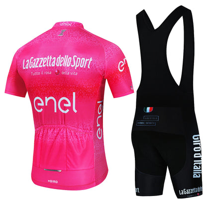 Giro D'ITALIA Pro Team Tricou pentru ciclism de vară sau Set Tricou Mtb cu mânecă scurtă Ciclismo Maillot Îmbrăcăminte pentru bărbați Ciclism