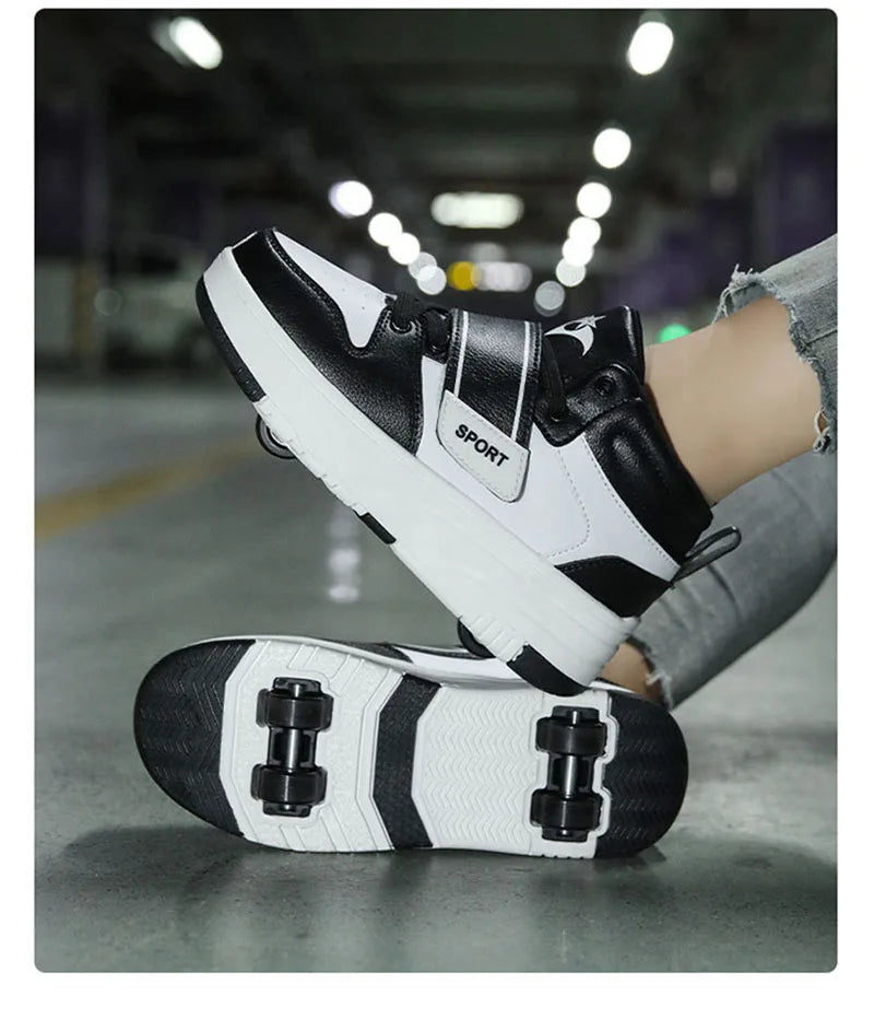 Heelys - Pantofi cu role pentru copii Baieti/Fete Pantofi sport cu 4 roți