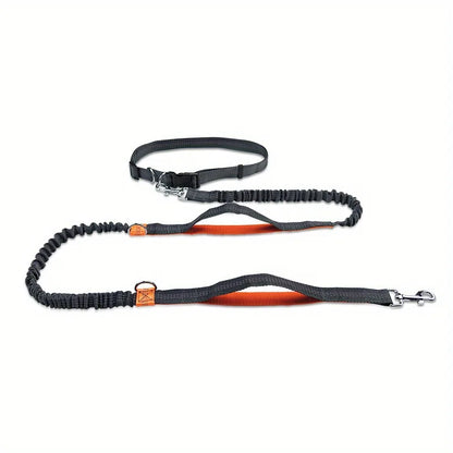 Lesă de alergare pentru câini - Mâinile libere - Jogging - Accesorii pentru câini Lesă pentru câini mari Coardă de tracțiune Accesorii pentru câini de companie