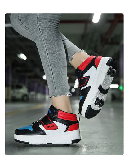 Heelys - Pantofi cu role pentru copii Baieti/Fete Pantofi sport cu 4 roți