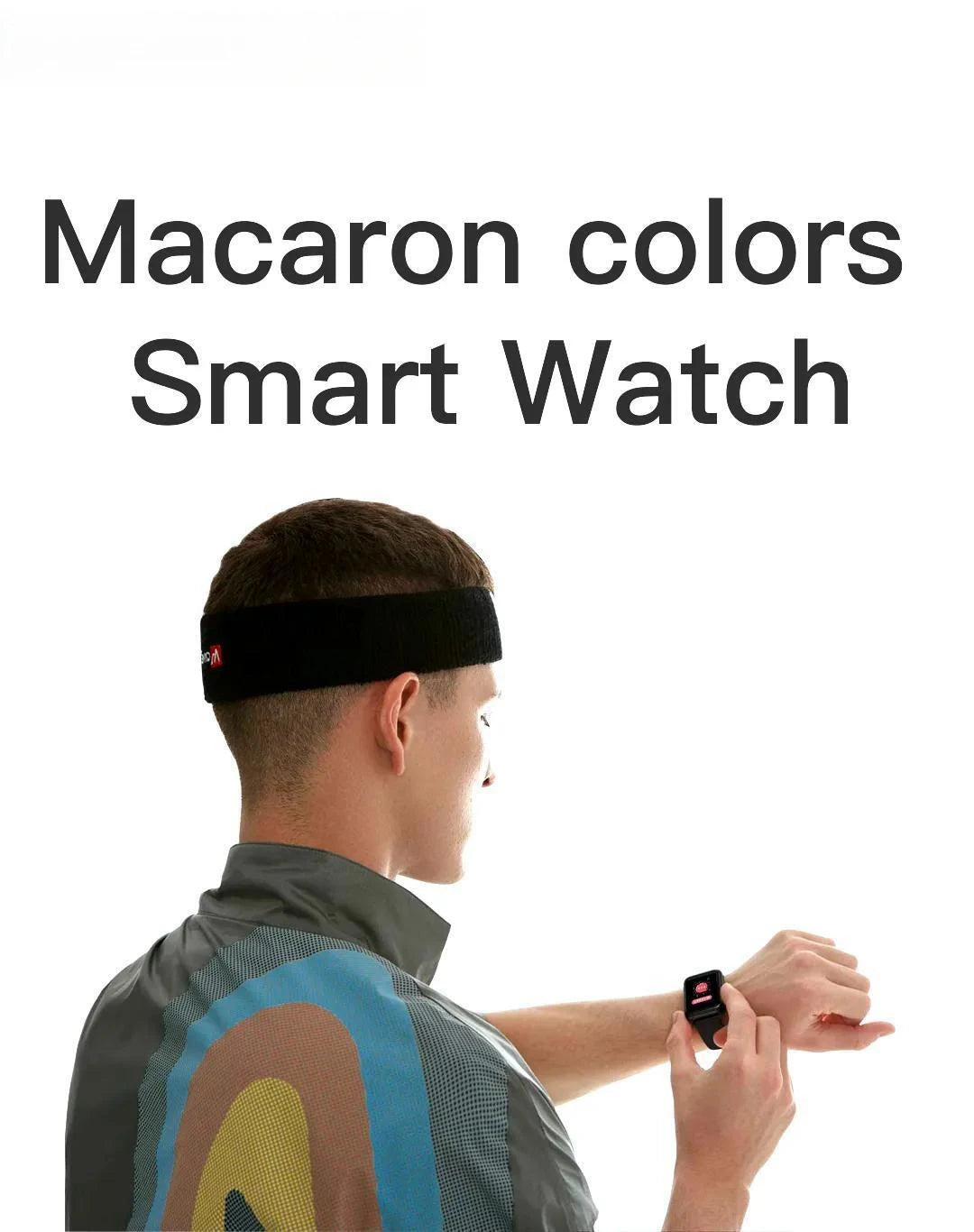 Smart Watch - Ceas inteligent reîncărcabil B37 Real Step Count Ceas fitness nou pentru bărbați și femei Conexiune telefonică Compatibilitate perfectă