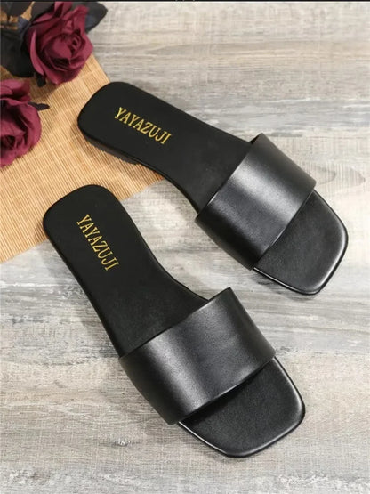 Pantofi plati de dama - Tip Slapi - Diferite culori - Perfecti pentru tinute lejere, casual, chiar si pentru plaja