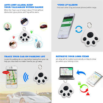Mini GPS Tracker Bluetooth 5.0 Dispozitiv anti-pierdere - Urmărire portofel pentru IOS/Android Smart Finder