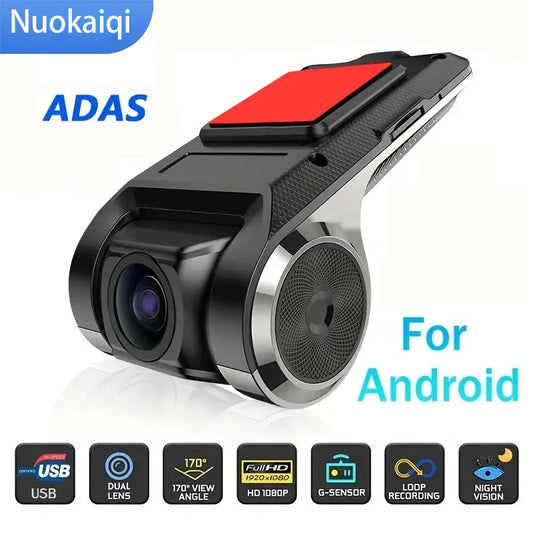 Navigatie - Car Android Navigator USB HD Driving Recorder Media Comes with ADAS Driving Assistance Function Car