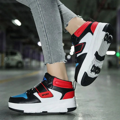Heelys - Pantofi cu role pentru copii Baieti/Fete Pantofi sport cu 4 roți