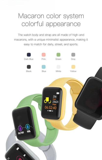 Smart Watch - Ceas inteligent reîncărcabil B37 Real Step Count Ceas fitness nou pentru bărbați și femei Conexiune telefonică Compatibilitate perfectă