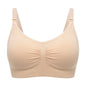 Sutien pentru alăptare - Sutien de maternitate dintr-o bucată - Sutien confortabil fără căptușire Respirabil