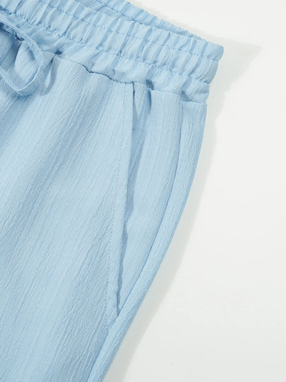 Pantaloni pentru Barbati - Material subtire si foarte comod - Design casual - Talie inalta
