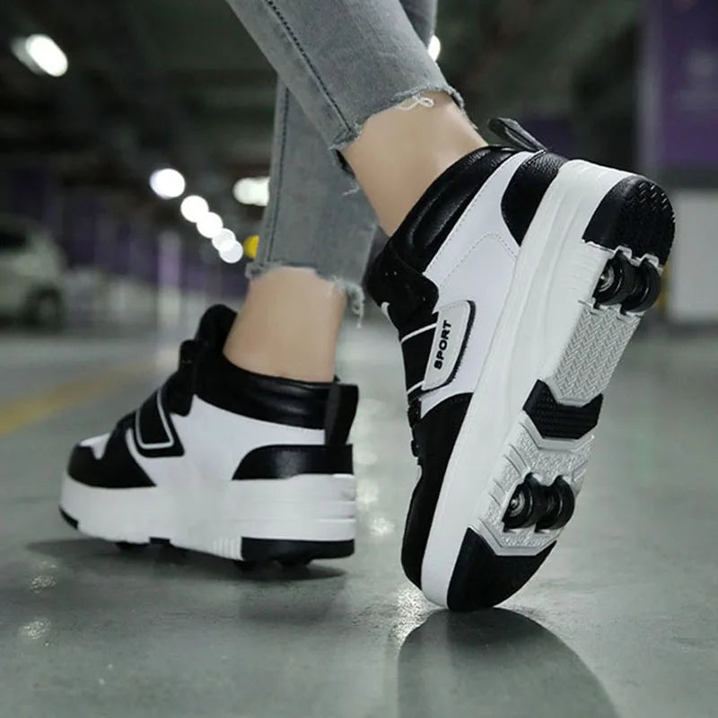 Heelys - Pantofi cu role pentru copii Baieti/Fete Pantofi sport cu 4 roți