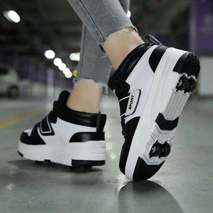 Heelys - Pantofi cu role pentru copii Baieti/Fete Pantofi sport cu 4 roți