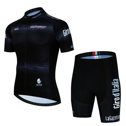 Giro D'ITALIA Pro Team Tricou pentru ciclism de vară sau Set Tricou Mtb cu mânecă scurtă Ciclismo Maillot Îmbrăcăminte pentru bărbați Ciclism