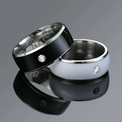 Inel inteligent cu conectare la telefon - NFC Smart Finger Ring Intelligent Wear Connect Android Phone Equipment Rings Fashion