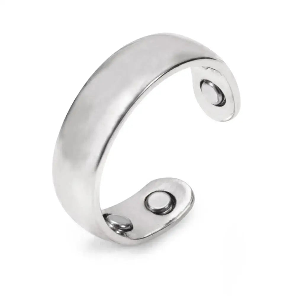 Inel Magnetic terapeutic si pentru slabit - Energy Magnetic Tourmaline Ring Bijuterii pentru îngrijirea sănătății pentru bărbați, femei, inel, produs pentru slăbire, inel magnetic