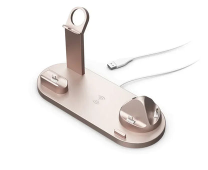100W 7 în 1 suport încărcător Wireless Fast Charge pentru iPhone 15 14 13 12 11 XR Apple Watch Airpods Pro iWatch 9 8 7