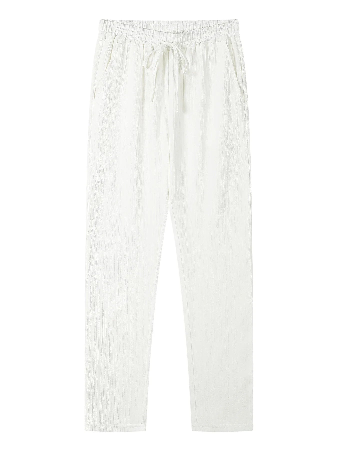 Pantaloni pentru Barbati - Material subtire si foarte comod - Design casual - Talie inalta