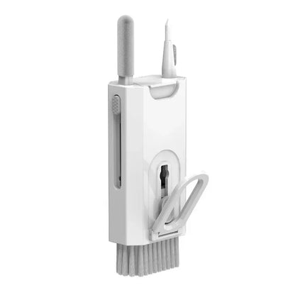 Kit de curățare 8 în 1 pentru curățarea tastaturii computerului, perie, căști, stilou de curățare pentru căști, telefoane iPad, instrumente de curățare, extractor de tastaturi