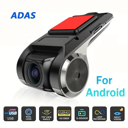 Navigatie - Car Android Navigator USB HD Driving Recorder Media Comes with ADAS Driving Assistance Function Car
