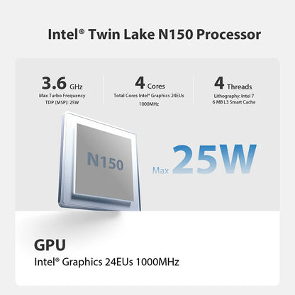 Beelink Mini S13 Intel Twin Lake N150 S12 Pro N100 Mini S N5095 Mini PC N95 8GB 128GB SSD Desktop Gaming Computer VS GMKtec G3