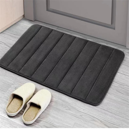Covoraș de baie super absorbant Covoare anti-alunecare Covoare de baie Covor de podea din spumă cu memorie moale Covor de podea pentru toaletă pentru dormitor Covor de duș Decor acasă