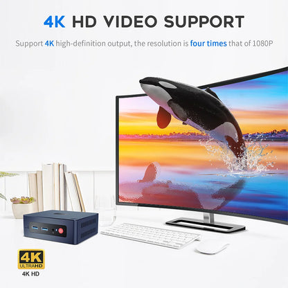 Beelink Mini S13 Intel Twin Lake N150 S12 Pro N100 Mini S N5095 Mini PC N95 8GB 128GB SSD Desktop Gaming Computer VS GMKtec G3