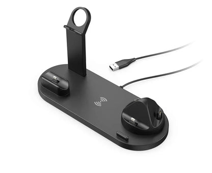 100W 7 în 1 suport încărcător Wireless Fast Charge pentru iPhone 15 14 13 12 11 XR Apple Watch Airpods Pro iWatch 9 8 7
