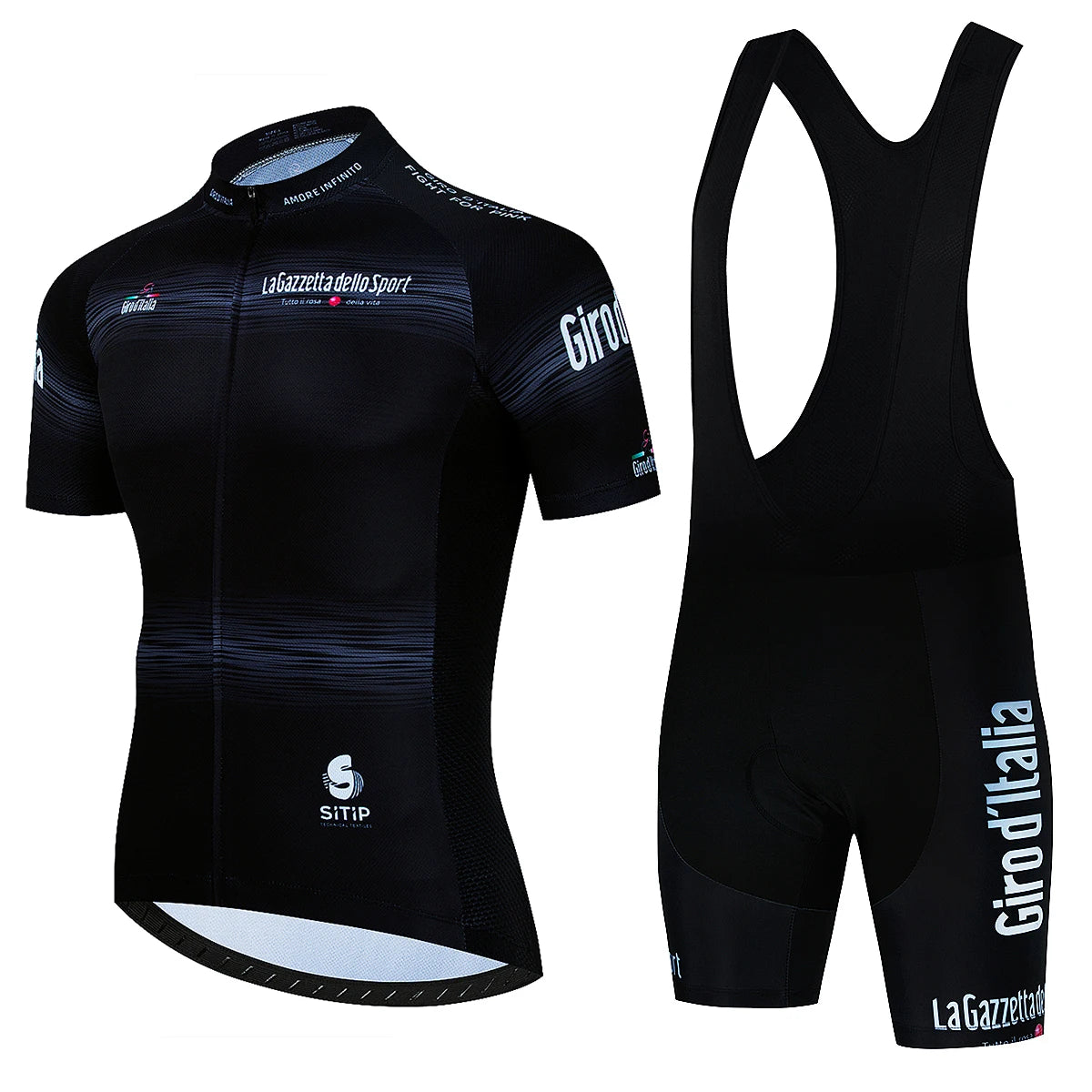 Giro D'ITALIA Pro Team Tricou pentru ciclism de vară sau Set Tricou Mtb cu mânecă scurtă Ciclismo Maillot Îmbrăcăminte pentru bărbați Ciclism