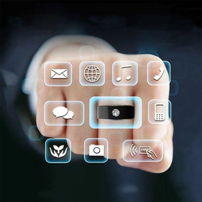 Inel inteligent cu conectare la telefon - NFC Smart Finger Ring Intelligent Wear Connect Android Phone Equipment Rings Fashion