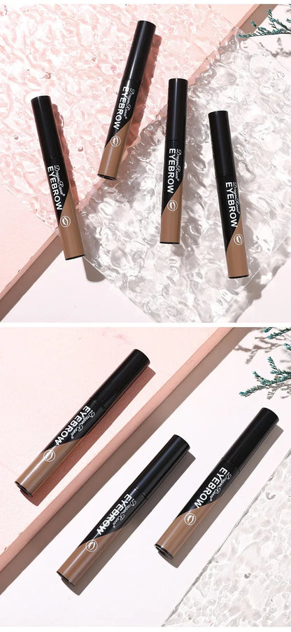 Dyeing Eye Brow Tattoo Tint Peel Off Eyebrow Eyeliner Freckles Dye Cream Waterproof Eyebrow Enhancer Gel Make Up Cosmetic Tool